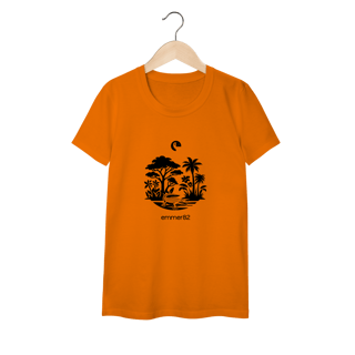 Nome do produto Camiseta baby long classic Linha Biomas em Foco III