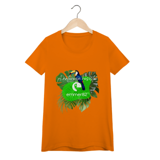 Nome do produto Camiseta baby long quality Linha A Natureza Resiste