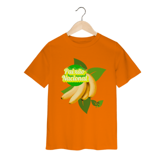 Nome do produto T-shirt classic infantil linha paixão nacional - banana