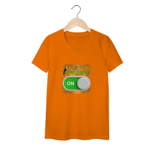 Nome do produto Camiseta baby long classic linha consciência ON