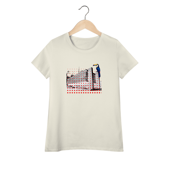 Camiseta baby long pima linha birdlife