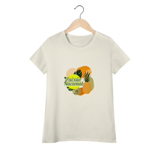 Nome do produto Camiseta baby long pima linha paixão nacional - abacaxi