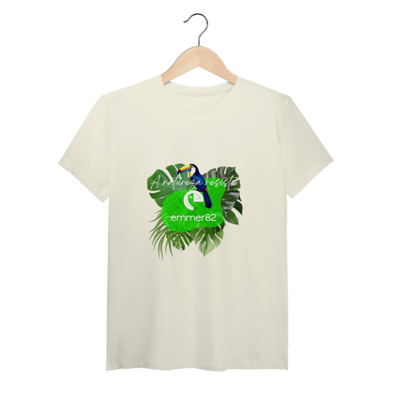 T-shirt pima Linha A Natureza Resiste