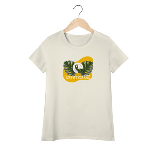 Nome do produto Camiseta baby long pima  linha verão tropical
