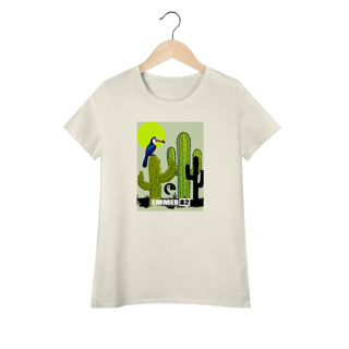 Camiseta baby long pima linha o sertão vive