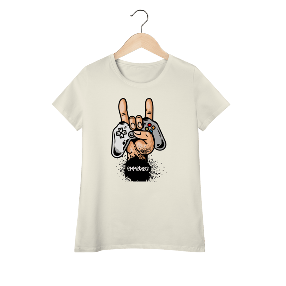 Streetwear camiseta baby long pima linha hang loose.