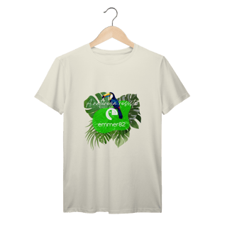 Nome do produto T-shirt prime Linha A Natureza Resiste