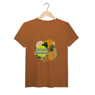 Nome do produto T-shirt pima linha paixão nacional - abacaxi