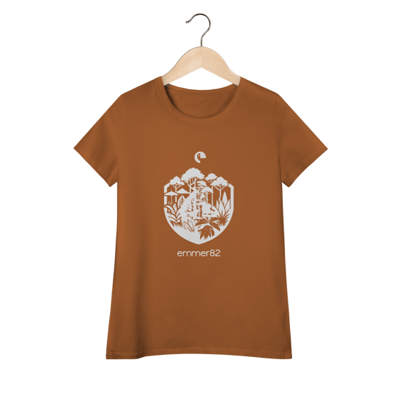 Camiseta baby long pima Linha Biomas em Foco II