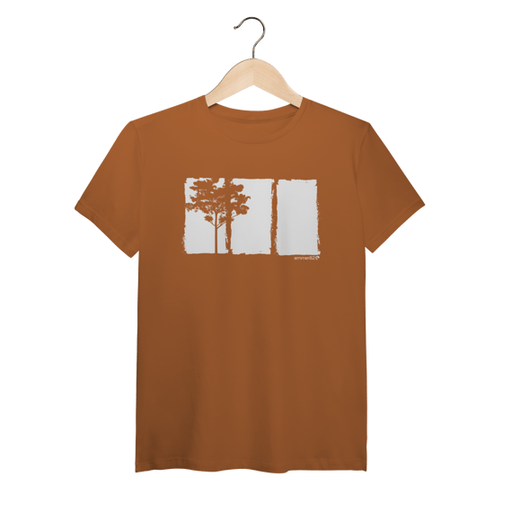 T-shirt Pima – coleção Identidade ECO VI / estampa branca