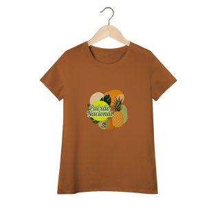 Nome do produto Camiseta baby long pima linha paixão nacional - abacaxi