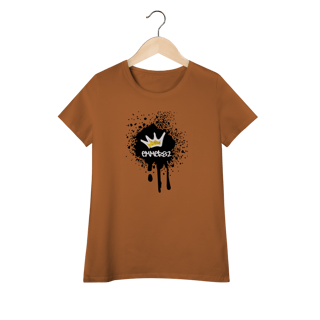 Nome do produto Street wear camiseta baby long pima linha Grafite Splash