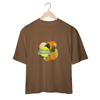 Nome do produto Camiseta oversized linha paixão nacional - abacaxi