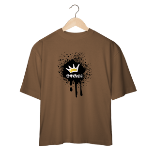 Nome do produto Street wear camiseta oversized linha Grafite Splash