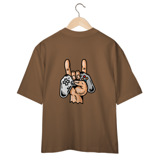 Nome do produto Streetwear camiseta oversized linha hang loose - estampa posterior