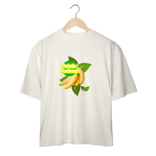 Nome do produto Camiseta oversized  linha paixão nacional - banana