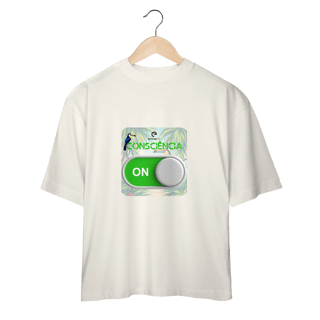 Nome do produto Camiseta oversized linha consciência ON
