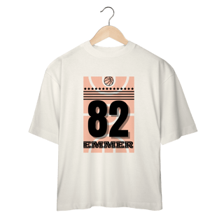 Nome do produto Streetwear camiseta oversized linha Basketball 82