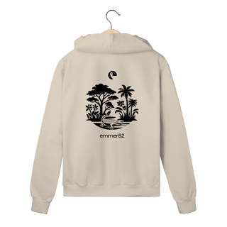 Nome do produto Moletom prime com zíper Linha Biomas em Foco III