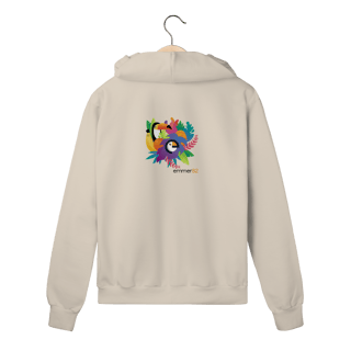 Nome do produto Moletom prime com ziper linha tropicano