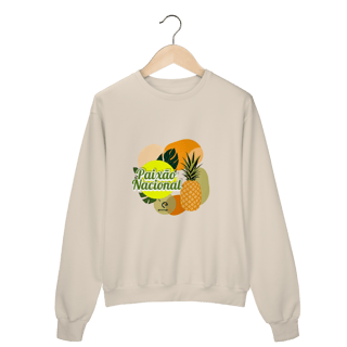 Nome do produto Moletom prime fechado linha paixão nacional - abacaxi
