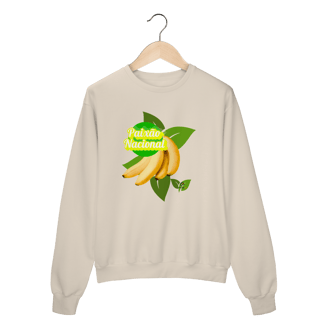 Nome do produto Moletom prime fechado linha paixão nacional - banana