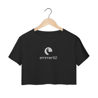 Nome do produto Camisa cropped linha new age II estampa branca