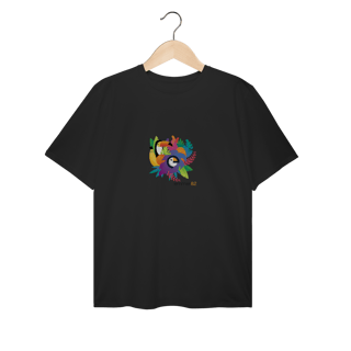 Nome do produto T-shirt plus size linha tropicano