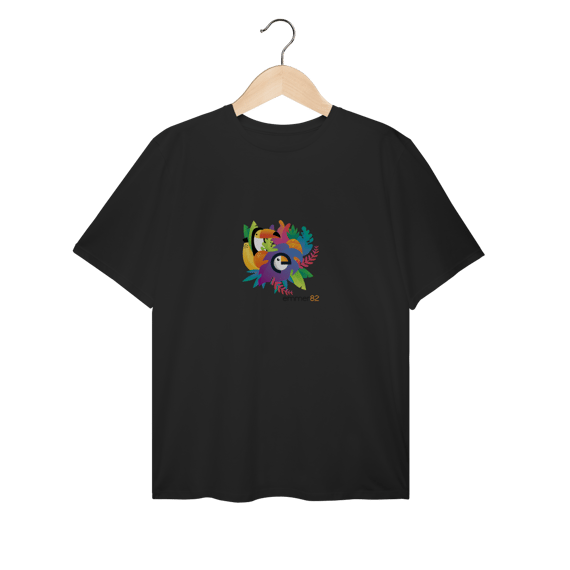 T-shirt plus size linha tropicano