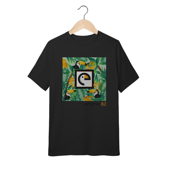 T-shirt quality infantil (10 a 14) linha tropicano