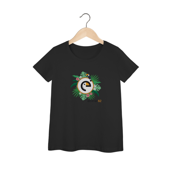 Camiseta baby long prime linha tucanito