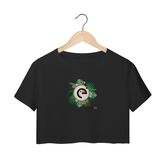 Camisa cropped linha tucanito