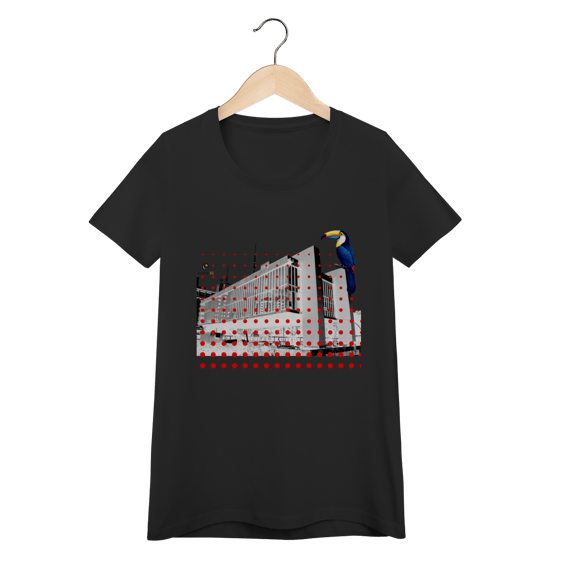 Camiseta baby long quality linha birdlife