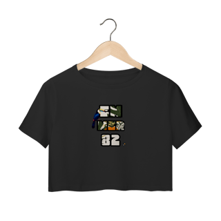 Nome do produto Camisa cropped linha impacto