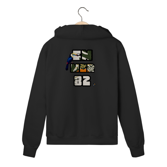 Moletom prime com ziper linha impacto