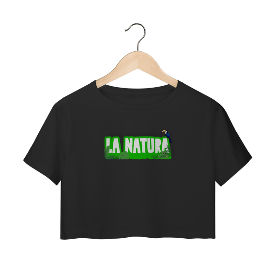 Camisa cropped linha La natura