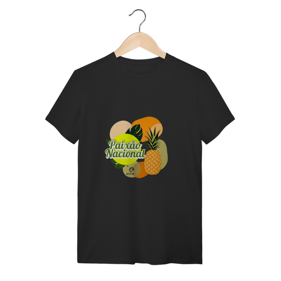 T-shirt quality linha paixão nacional - abacaxi