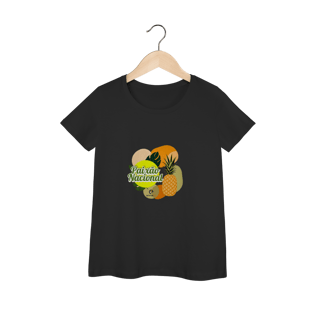 Nome do produto Camiseta baby long prime linha paixão nacional - abacaxi