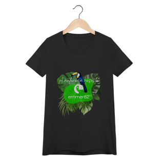 Nome do produto Camiseta baby long quality Linha A Natureza Resiste