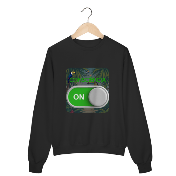 Moletom prime fechado linha consciência ON