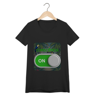 Nome do produto Camiseta baby long quality linha consciência ON