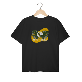 Nome do produto T-shirt plus size  linha verão tropical