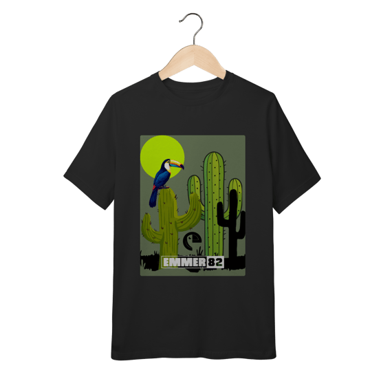 T-shirt quality infantil (10 a 14 anos) linha o sertão vive