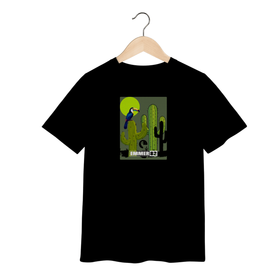 T-shirt quality infantil (2 a 8 anos) linha o sertão vive