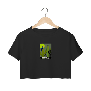 Camisa cropped linha o sertão vive