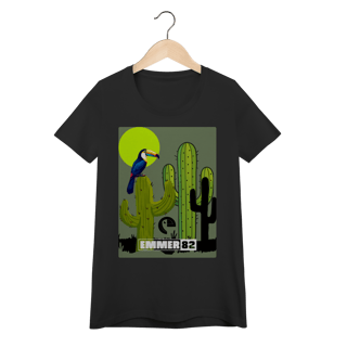 Camiseta baby long quality linha o sertão vive