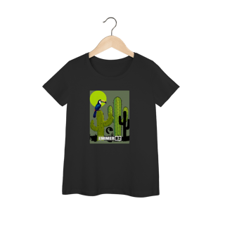 Camiseta baby long prime linha o sertão vive