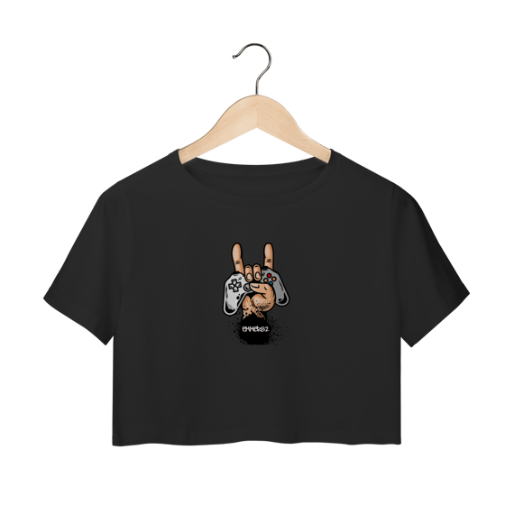 Streetwear camisa cropped linha hang loose.