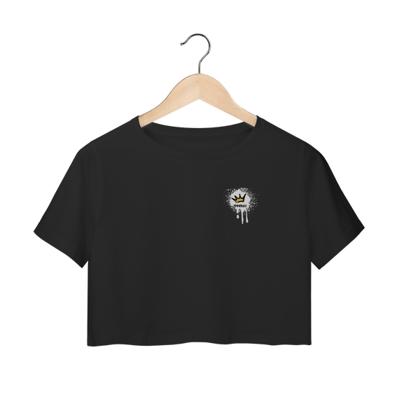 Street wear camisa cropped linha hang loose - estampa posterior