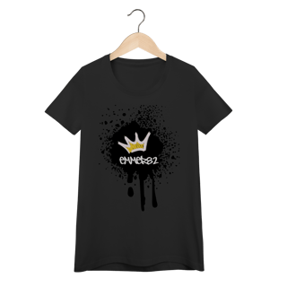 Nome do produto Street wear camiseta baby long quality linha Grafite Splash